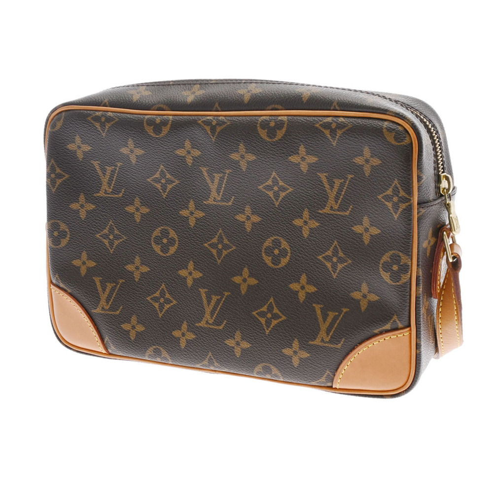 Louis Vuitton Shoulder Monogram Bag Trocadero Brown Canvas